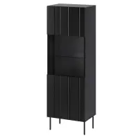 Vitrin Isla 60 Fekete