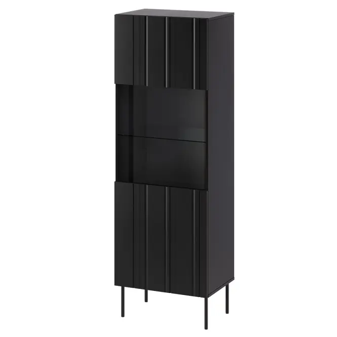Vitrin Isla 60 Fekete
