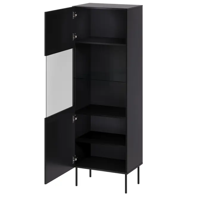 Vitrin Isla 60 Fekete,3
