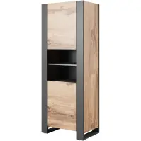Vitrin Wood Ii Wotan/ Antracit