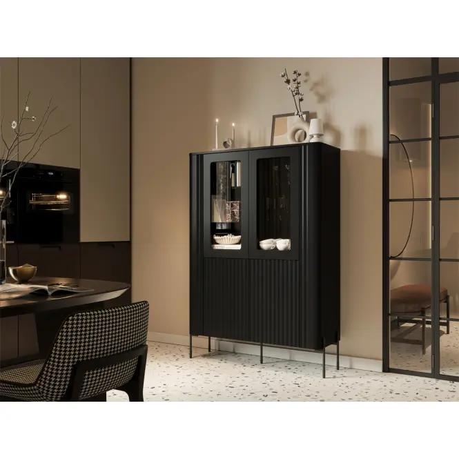 Vitrin Vera 110 Fekete,3