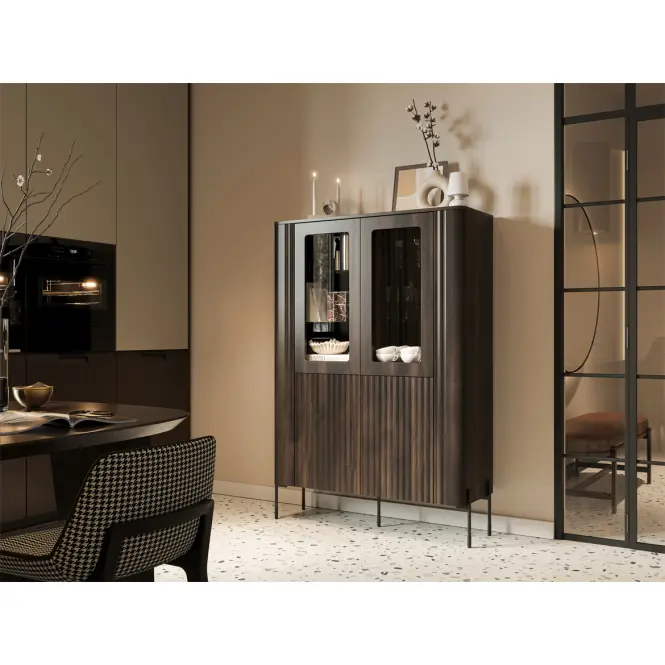 Vitrin Vera 110 Tölgy Barokk Ristretto,3