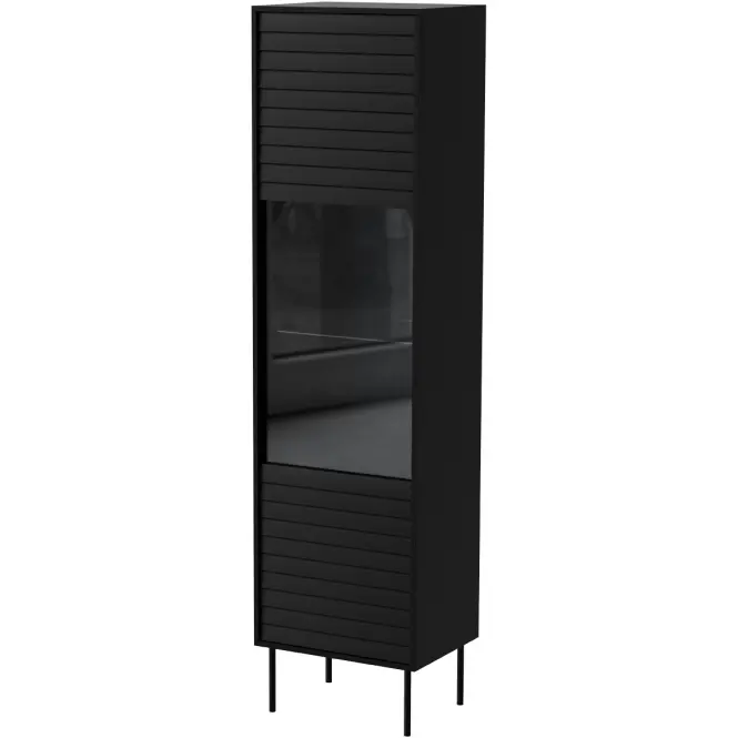Vitrin Cortina Fekete/ Fekete