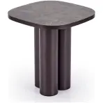 Dohányzóasztal Cordina 50x50 Barna Márvány/Barna