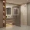 Zuhanyfal Flexi szürke 1/2 110 cm,11