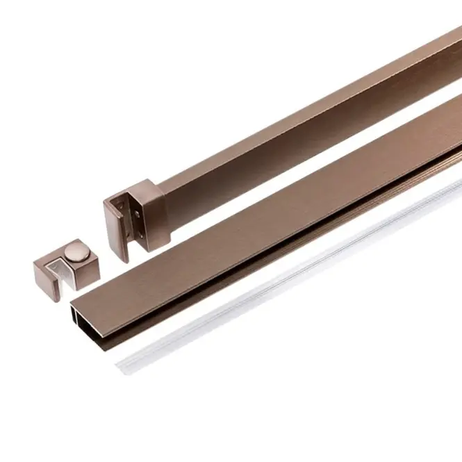Szerelőkészlet a Flexi 2/2 brusch copper zuhanykabinhoz