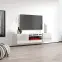 Szafka RTV Luxe Fehér Kandallóval Fehérm Ef-800110,3