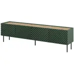 Szafka RTV Onda 4d Green/Artisan