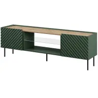 Szafka RTV Onda Ef Green/Artisan