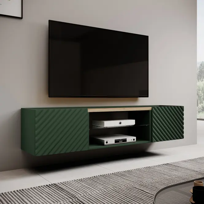 Szafka RTV Onda Ef Green/Artisan,5