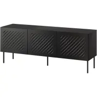 Szafka RTV Siena 150 3d Fekete