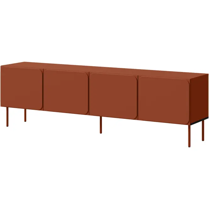 Szafka RTV Rafael 200 4d Brick Red