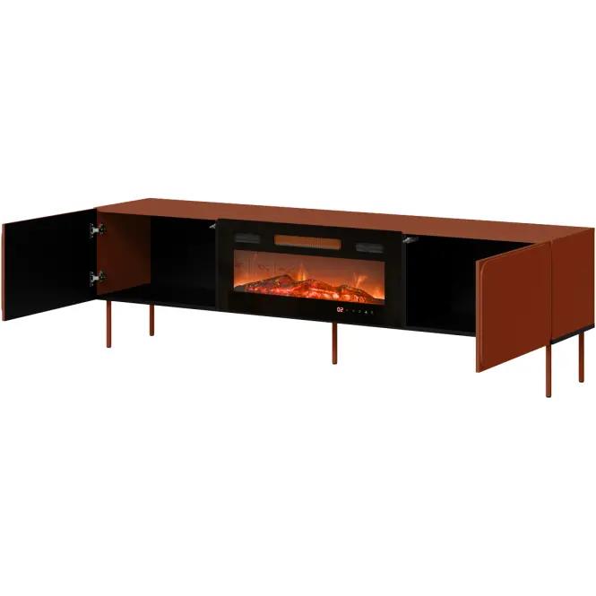 Szafka RTV Rafael Ef 200 Brick Red,5