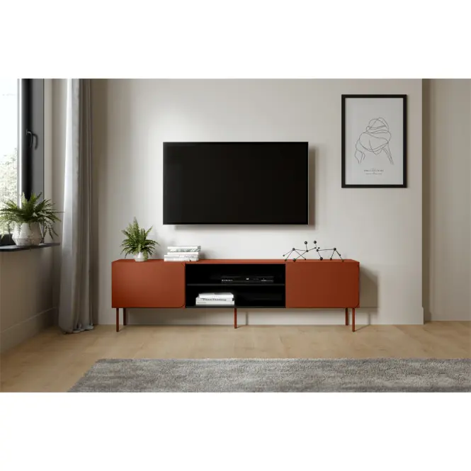 Szafka RTV Rafael Ef 200 Brick Red