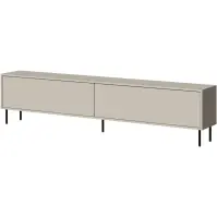 Szafka RTV Masha 200 Kszmir+ Láb Fekete 14cm