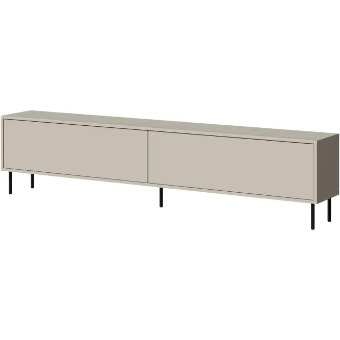 Szafka RTV Masha 200 Kszmir+ Láb Fekete 14cm