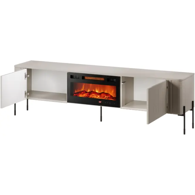 Szafka RTV Vera 190 Kasmír Kandallóval Ef800040