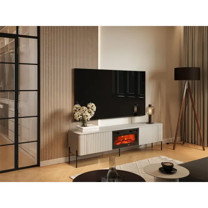 Szafka RTV Vera 190 Kasmír Kandallóval Ef800040