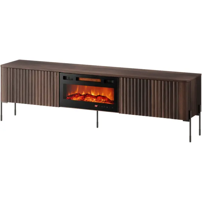 Szafka RTV Vera 190 Tölgy Barokk Ristretto Kandallóval 800040