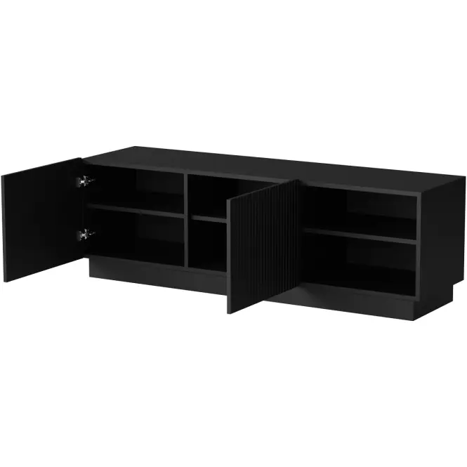 Szafka RTV Liverti 150 2d Fekete Matt
