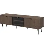 Szafka RTV 160 Marly 12 Baltic Storm/Fekete