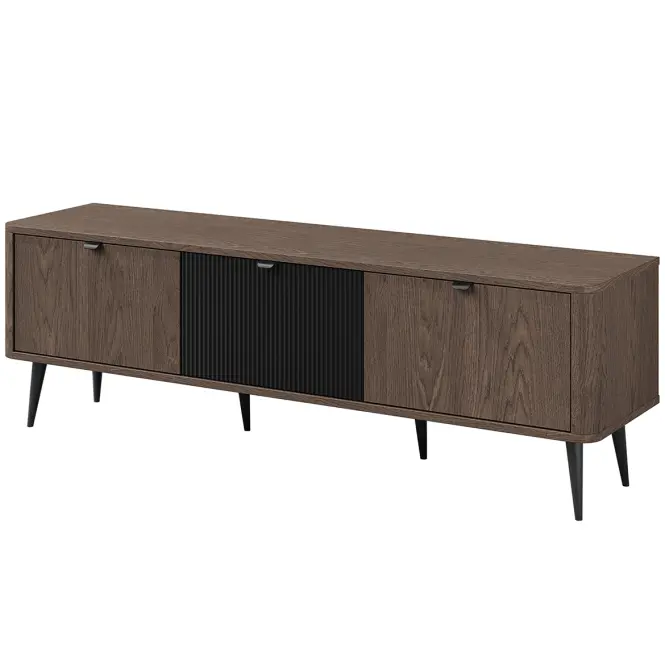 Szafka RTV 160 Marly 13 Baltic Storm/Fekete