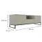Szafka RTV Genua D-Lux Eucalyptus,2