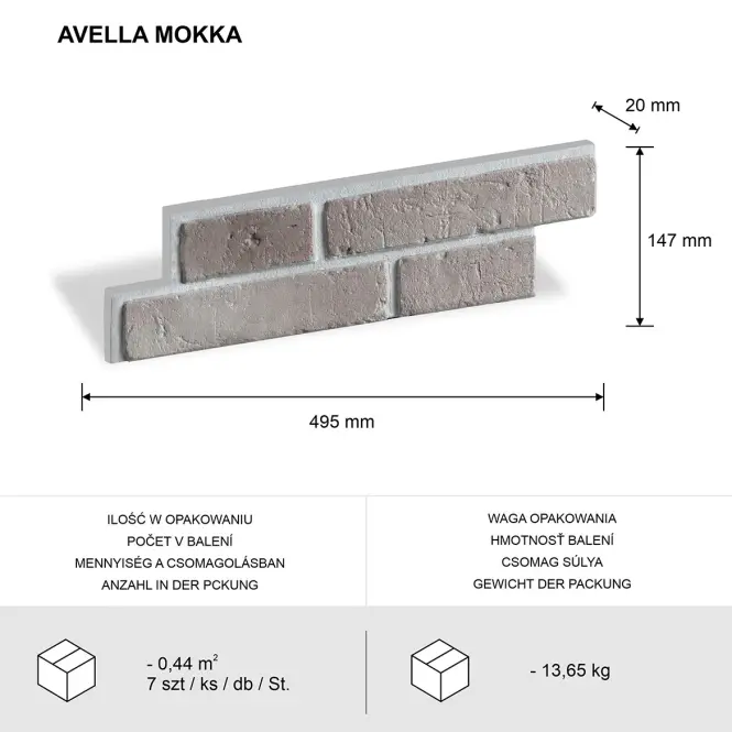 Betonkő Avella mokka