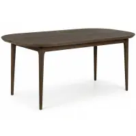 Asztal tölgyfa ST-85 180x90+2x40cm tölgy lagos