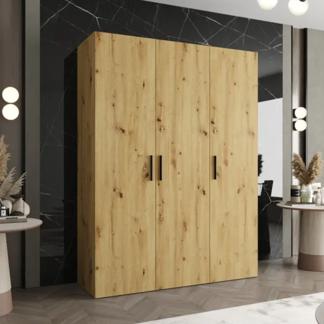 Szekrény Bari 1 150 artisan/fekete,5