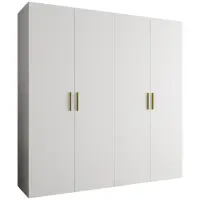 Szekrény Bari 1 200 fehér/aranysárga