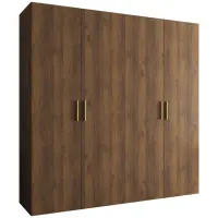 Szekrény Bari 1 200 dió/aranysárga