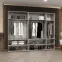 Szekrény Bari 1 250 artisan/fekete,6