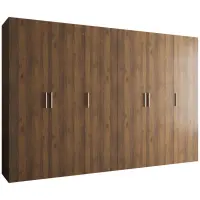 Szekrény Bari 1 300 dió/ezüst