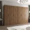 Szekrény Bari 1 300 dió/ezüst,5