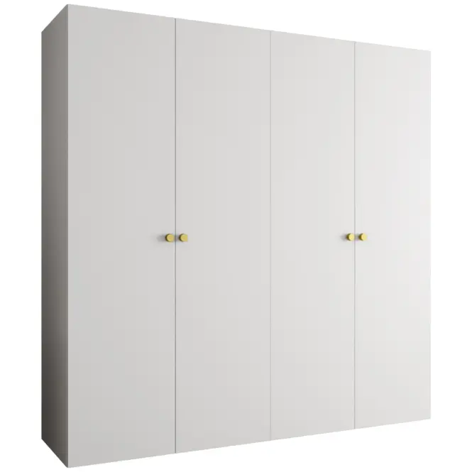 Szekrény Parma 1 200 fehér/aranysárga