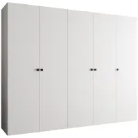 Szekrény Parma 1 250 fehér/fekete