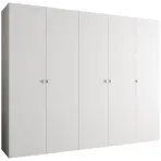 Szekrény Parma 1 250 fehér/ezüst