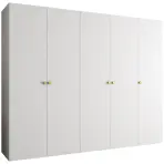 Szekrény Parma 1 250 fehér/aranysárga