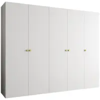 Szekrény Parma 1 250 fehér/aranysárga