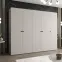 Szekrény Parma 1 250 kasmír/fekete,5