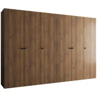 Szekrény Parma 1 300 dió/fekete