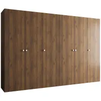 Szekrény Parma 1 300 dió/ezüst
