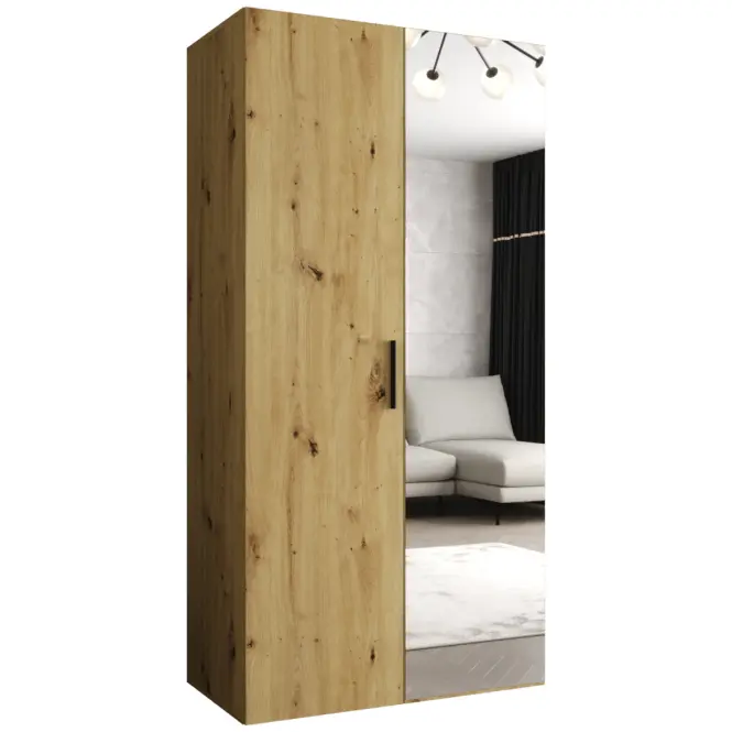 Szekrény Bari 2 100 artisan/fekete