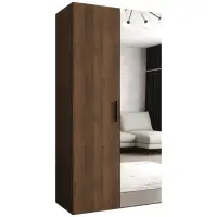 Szekrény Bari 2 100 dió/fekete