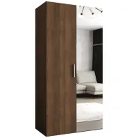 Szekrény Bari 2 100 dió/ezüst