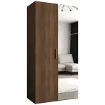 Szekrény Bari 2 100 dió/aranysárga