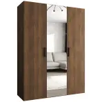Szekrény Bari 2 150 dió/fekete