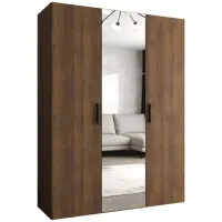 Szekrény Bari 2 150 dió/fekete