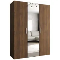 Szekrény Bari 2 150 dió/ezüst